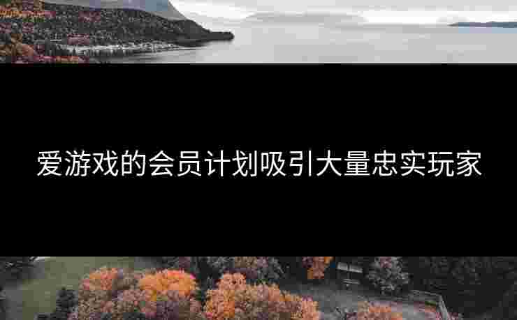 爱游戏的会员计划吸引大量忠实玩家